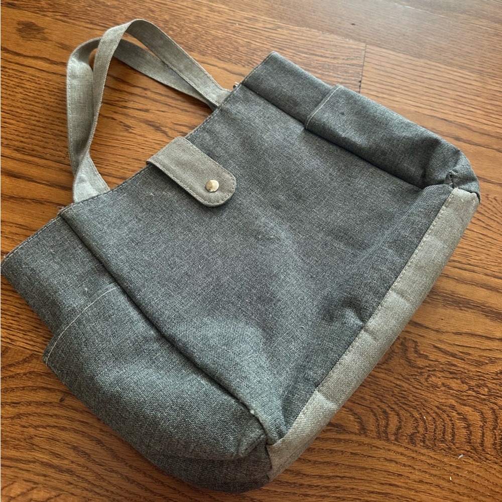 Stylish EcoOne Gray Tote/ Lunchbox